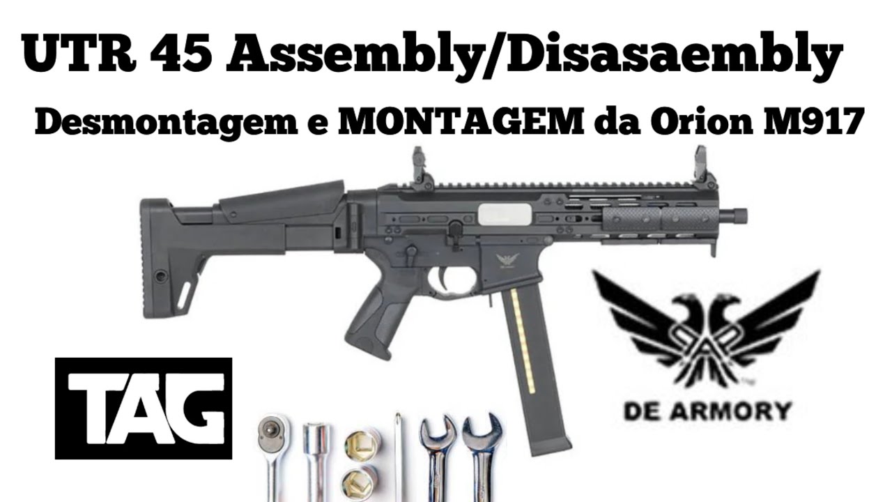 Desmontagem e Montagem UTR 45 M917 Assembly and Disasaembly