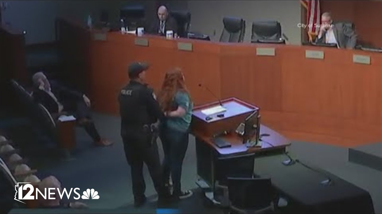 Woman arrested at Surprise City Council meeting