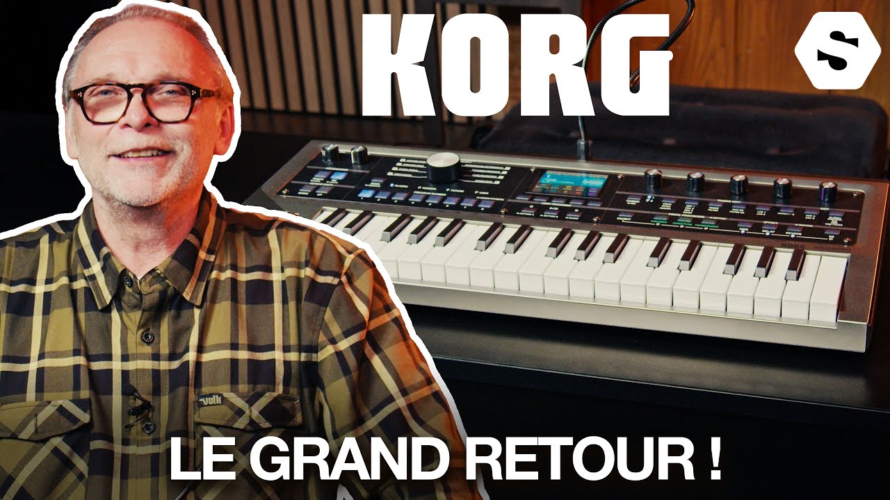 Le retour du Korg MicroKorg MK2 - SonoVente.com