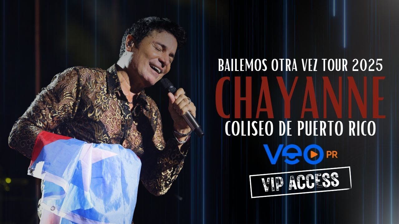 CONCIERTO DE CHAYANNE EN PUERTO RICO 2025 | ACCESO EXCLUSIVO