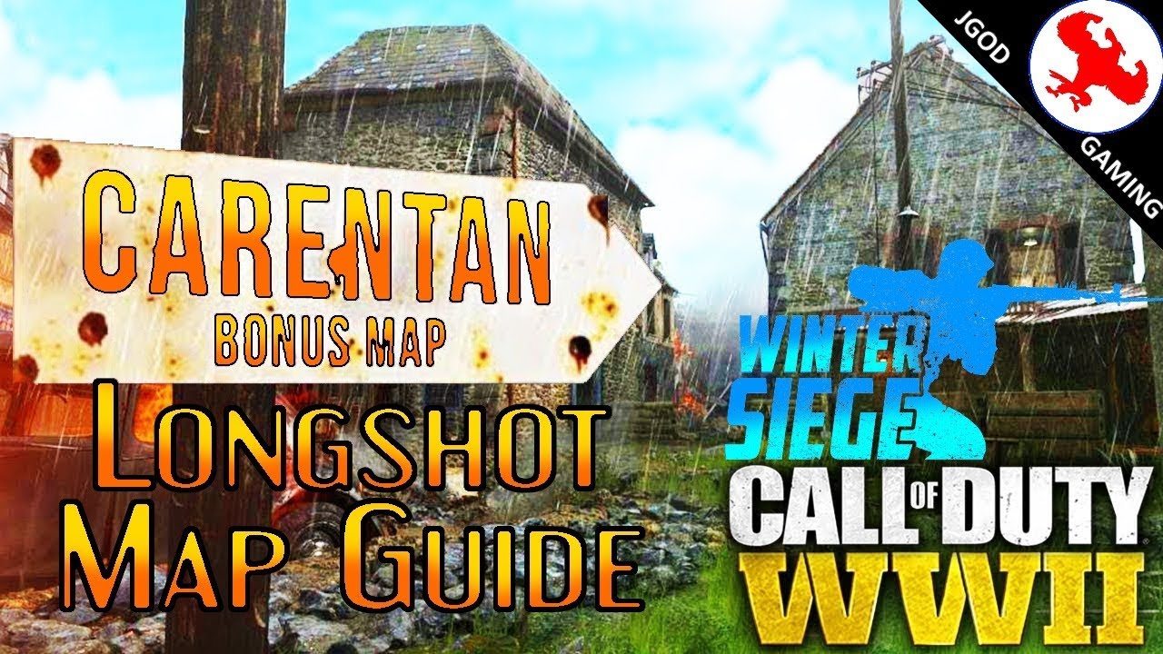 Easy Long Shot Medals in Call of Duty WW2 Carentan Long Shot Map Guide