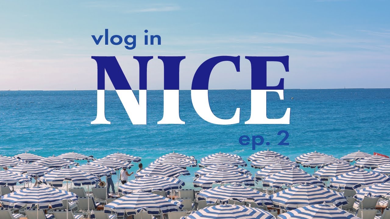[Vlog] フランス南仏ニース旅行②！ アンティーク蚤の市、旧市街散策、ワインをたくさん飲んだ日
