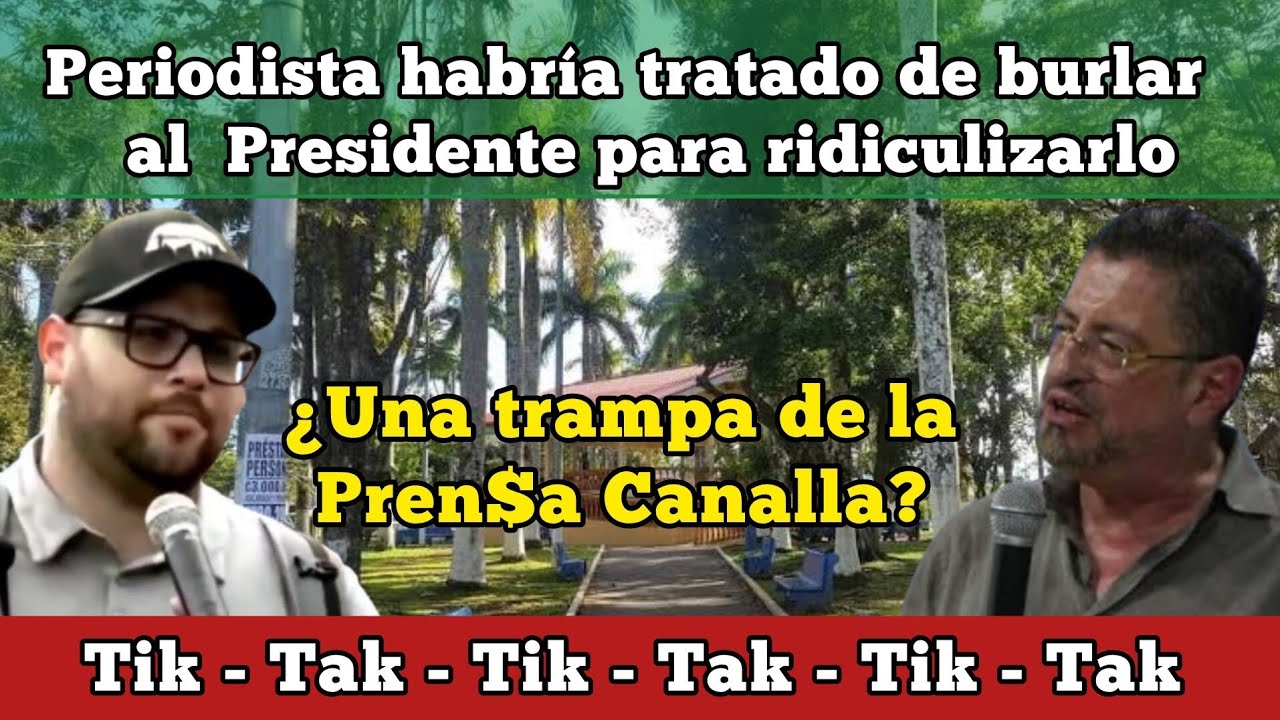 Periodista CRHoy habr&iacute;a tratado de enga&ntilde;ar a presidente