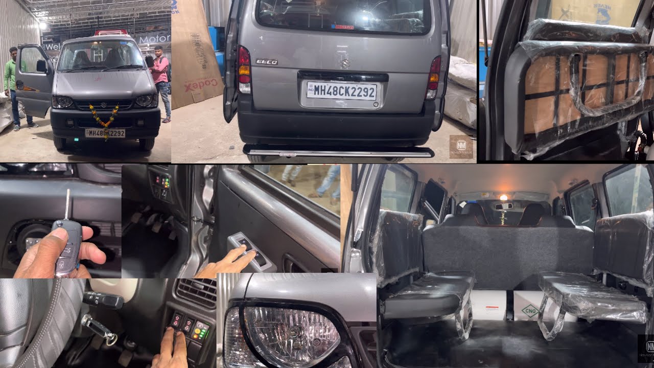 Maruti Eeco Bs6 || 4Door Power Window||Maharashtra se Vadodara|| Full Modification By Navkar Motors