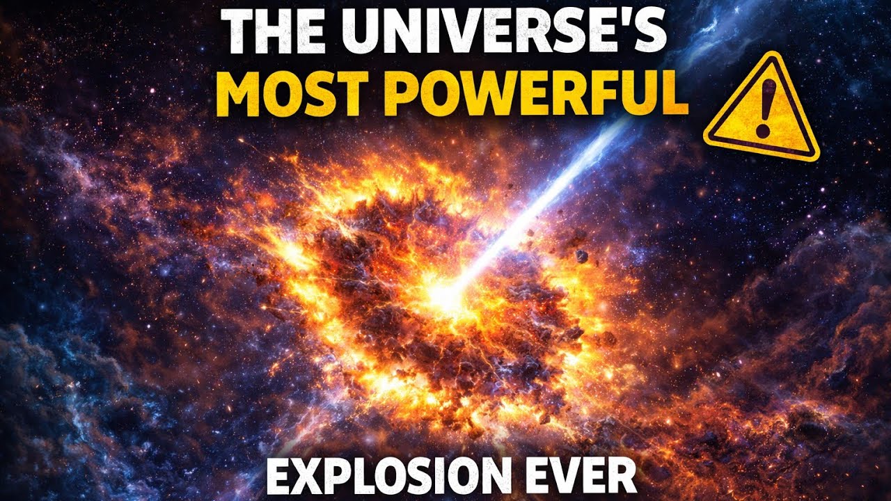 The Universe's Most Powerful Explosion Ever Witnessed!