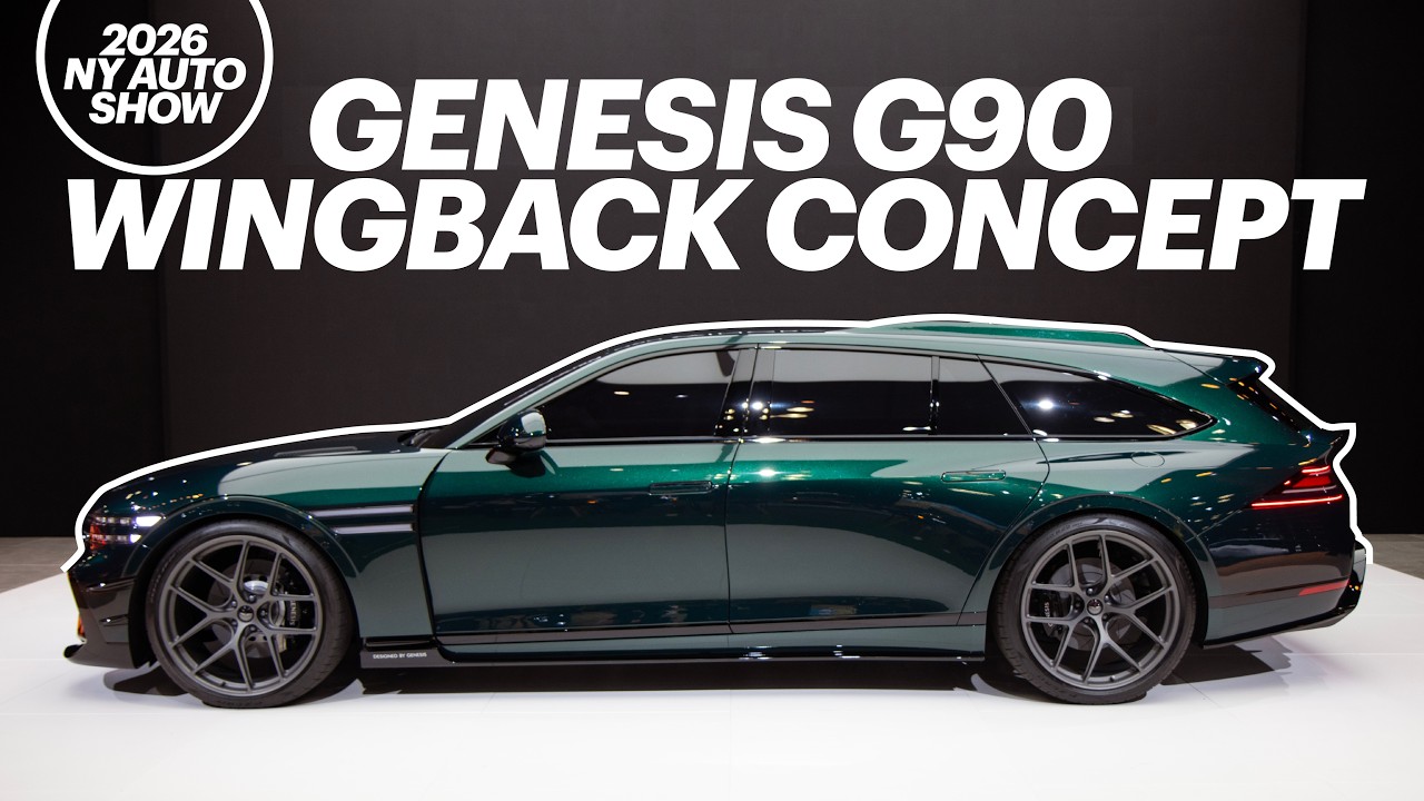 Is This the Ultimate Wagon? Genesis G90 Wingback Concept First Look