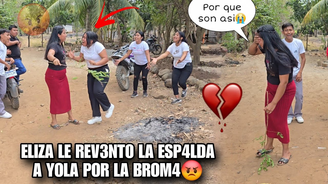 ELIZA Llora De Pur0 Cor4je Al Enter4rse Qué Solo Es Una Brom4😭Nunca Imaginó Esta Terribl3 Brom4😱