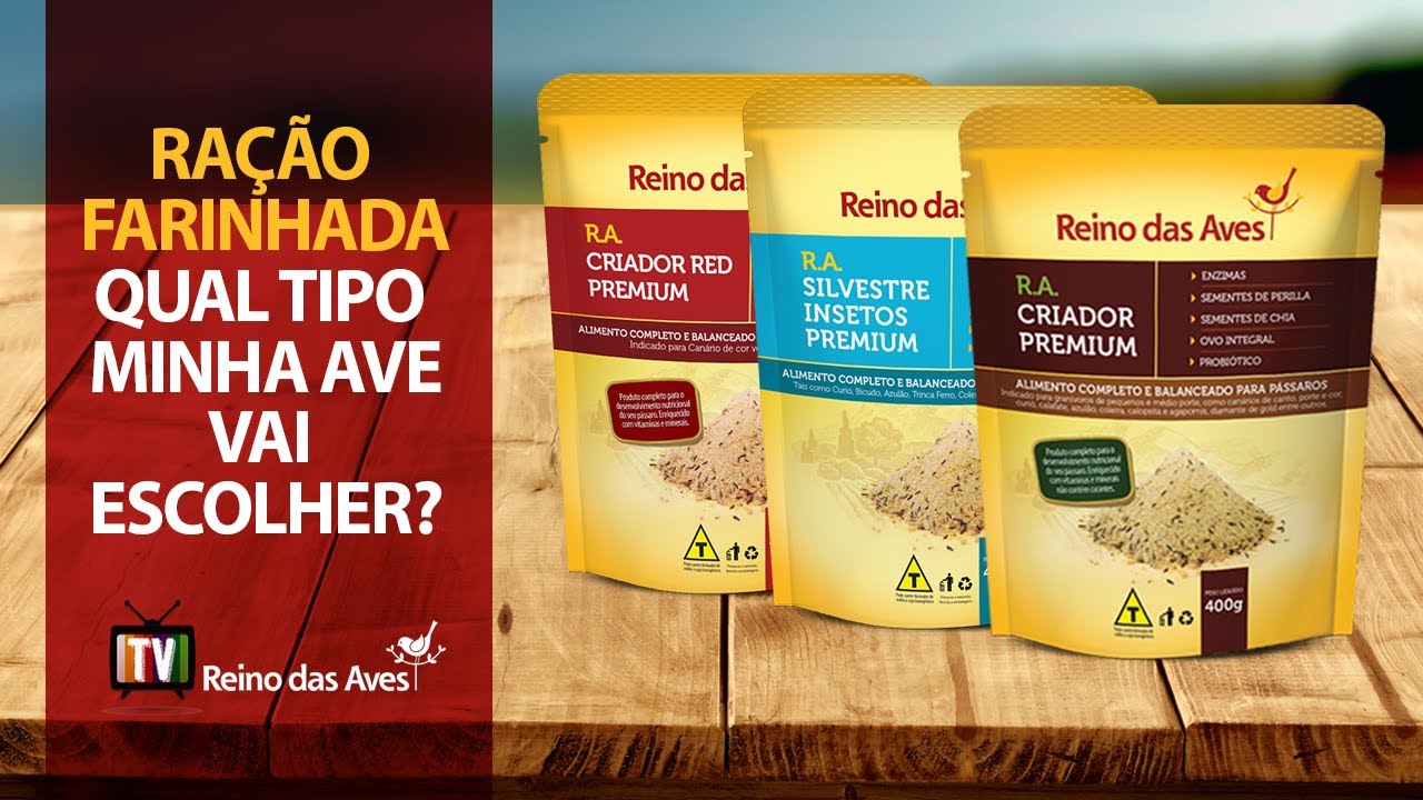 Farinhada para Pássaros do Reino das Aves