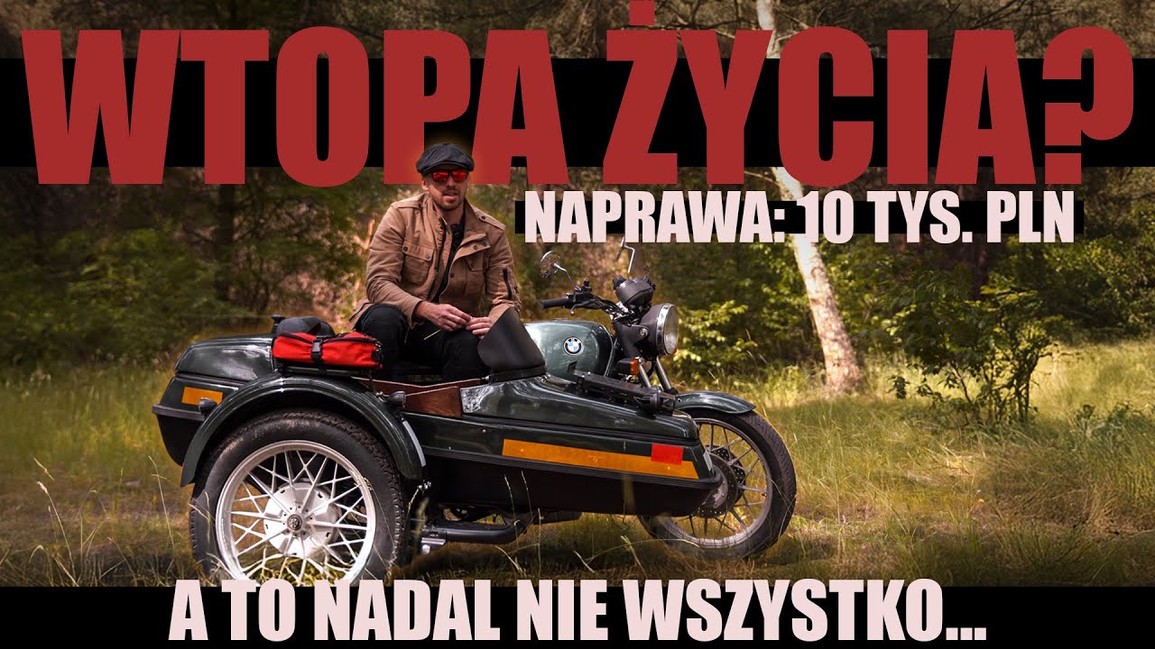 MINA ŻYCIA? Zapłacił 10K za remont, a to tylko podstawy. Co jeszcze? BMW R 100 z wózkiem. Dramat?