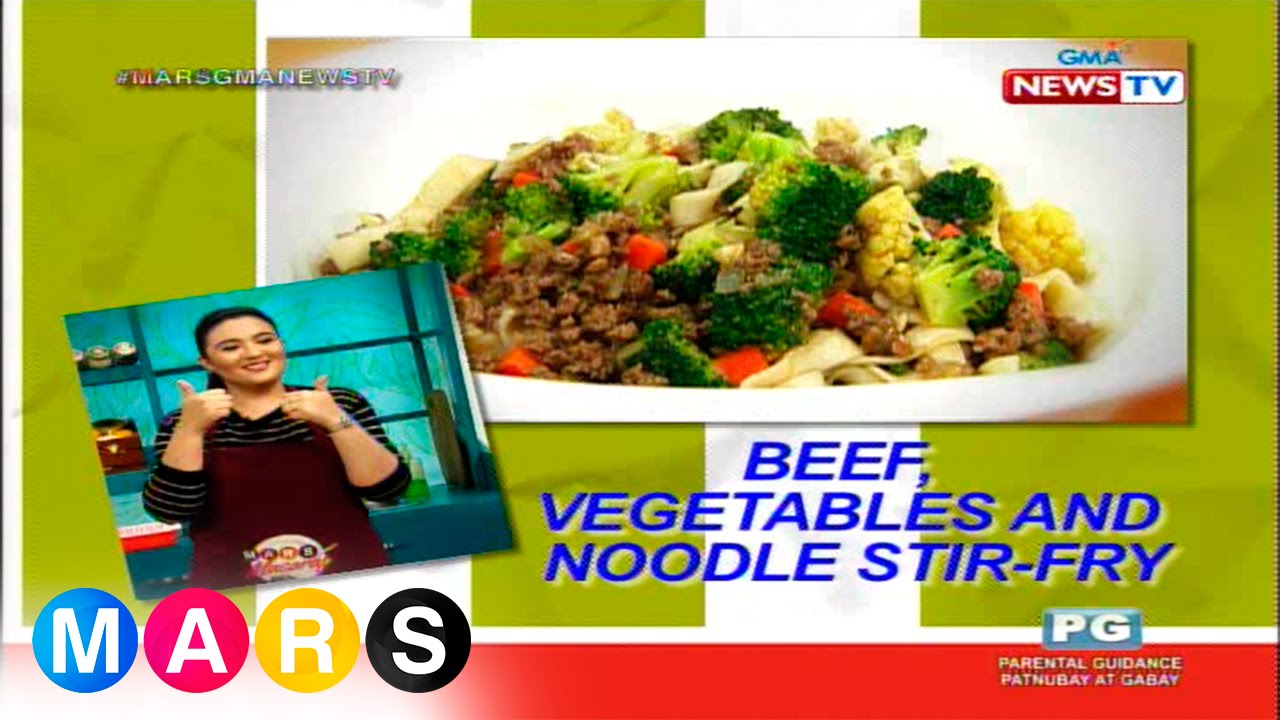 Mars Masarap: Sunshine Dizon's Stir-fried Beef Noodles
