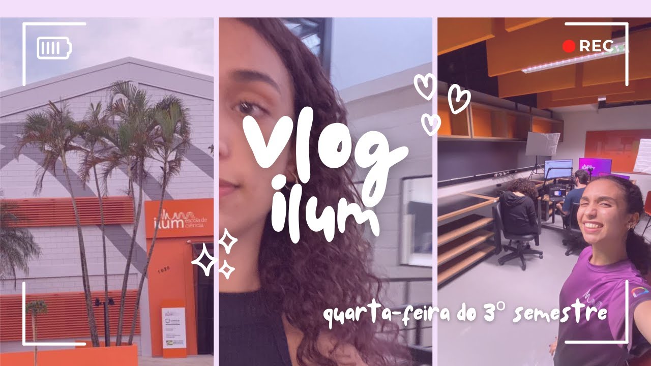 UM DIA COMIGO NA ILUM | VLOG 1 QUARTA-FEIRA