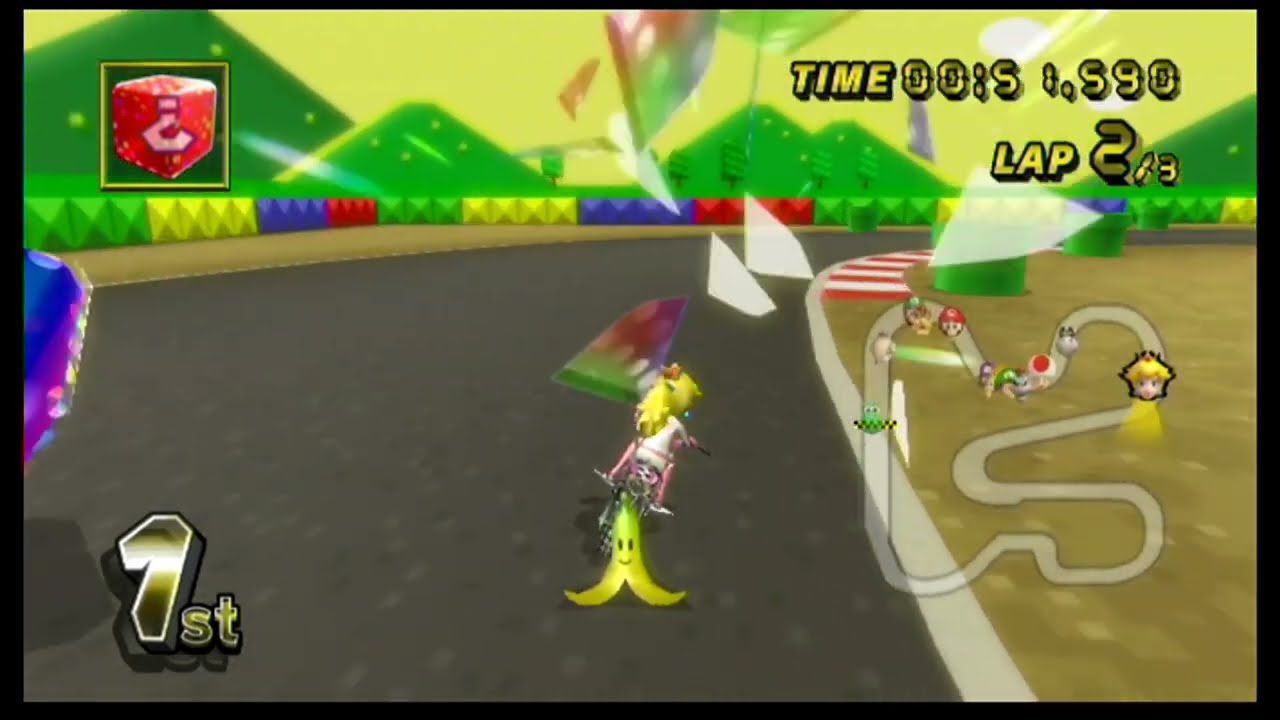 Mario Kart Wii Part 8: Lightning Cup With Peach