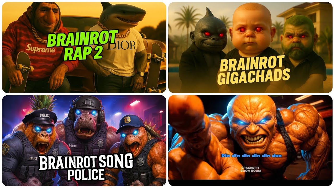 BRAINROT BATTLE AND SONGS😱☠️💣