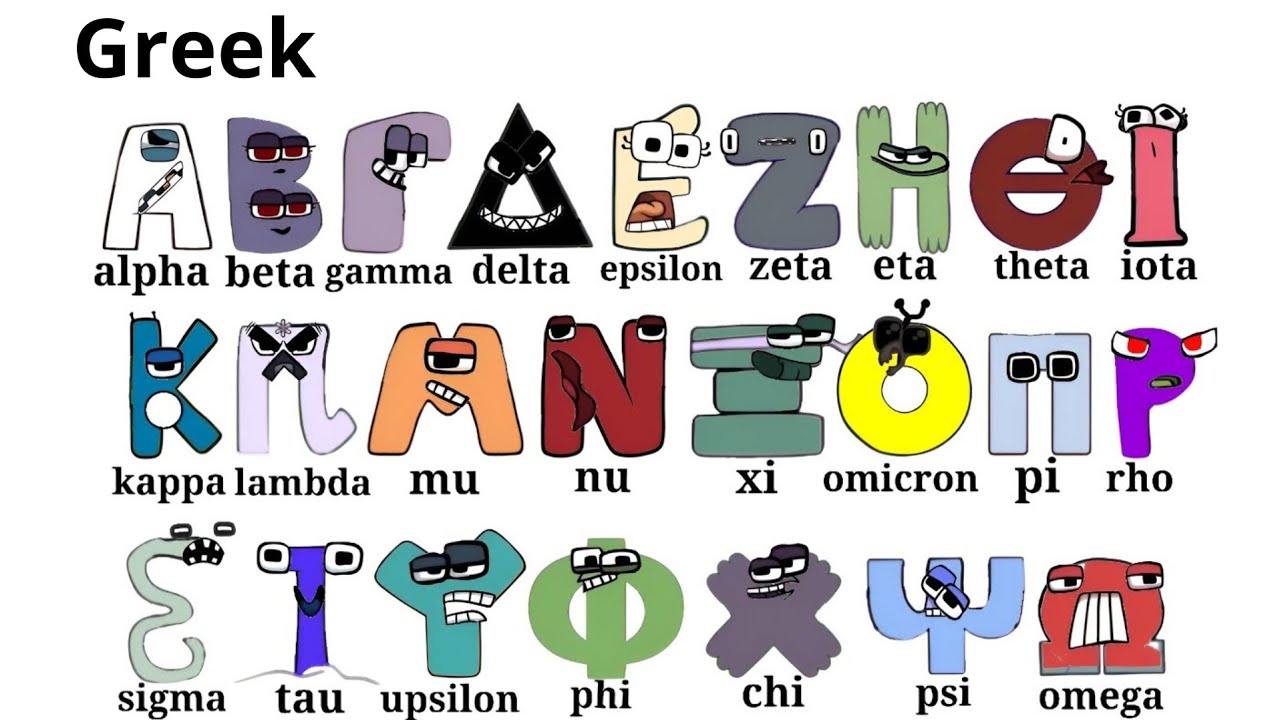 Greek Alphabet Lore Song #alphabet #alphabetsong #alphabetloresong