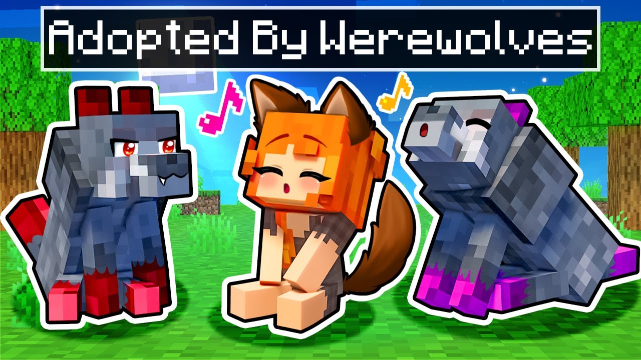 Adopted by the ALPHA WEREWOLF in Minecraft!