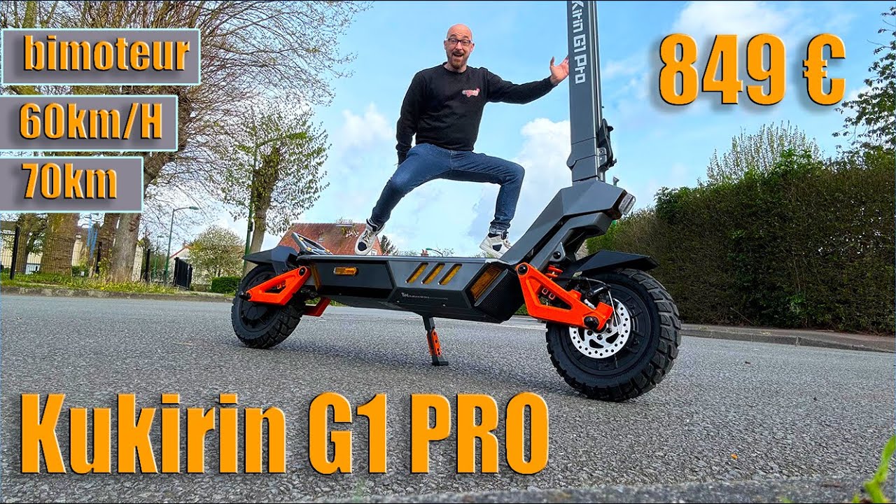une trottinette électrique à 734€ ça donne quoi ? je test la kukirin G1 pro ! @kukirin9138