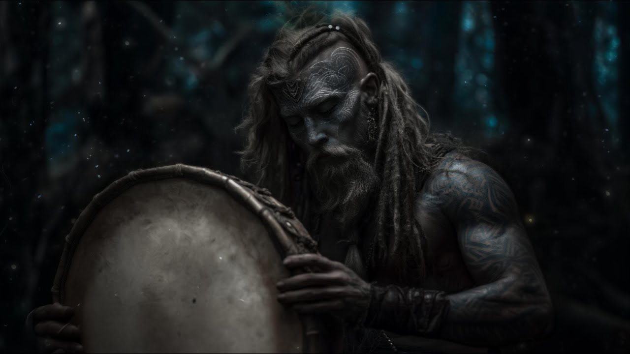 🍃 Deep Shamanic Drumming Trance & Soft Male Voice🍃| Ancient Grounding Ritual