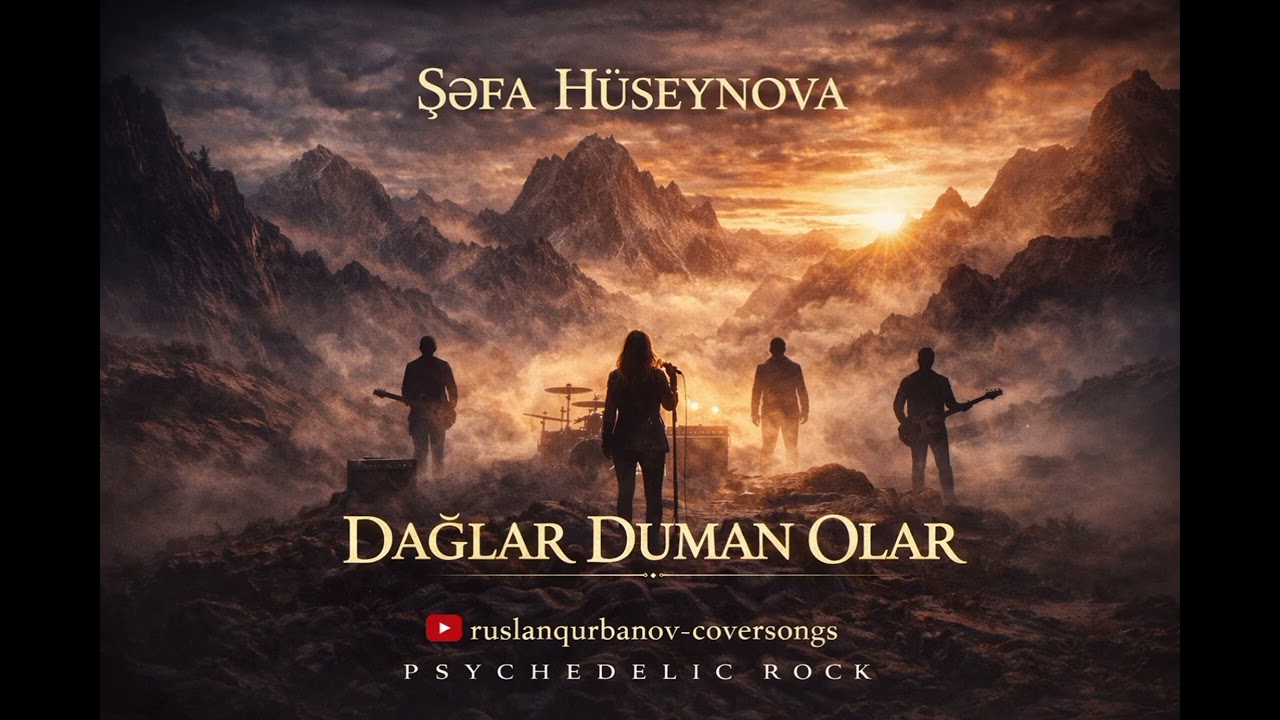 Şəfa Hüseynova - Dağlar Duman Olar.Ruslan Qurbanov Pshdeylyic Rock #covermusic 