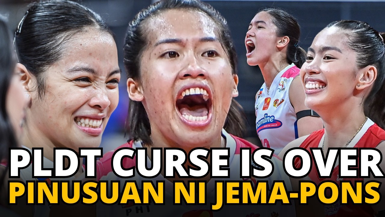 Проклятие PLDT закончилось с Creamline: Джема ведёт игру, Бернадетт Понс набирает 28 очков!?