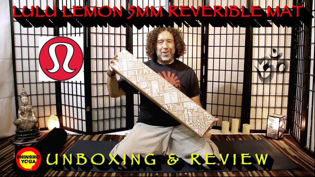 Unboxing & Review: Lululemon 5mm Reversible Yoga Mat