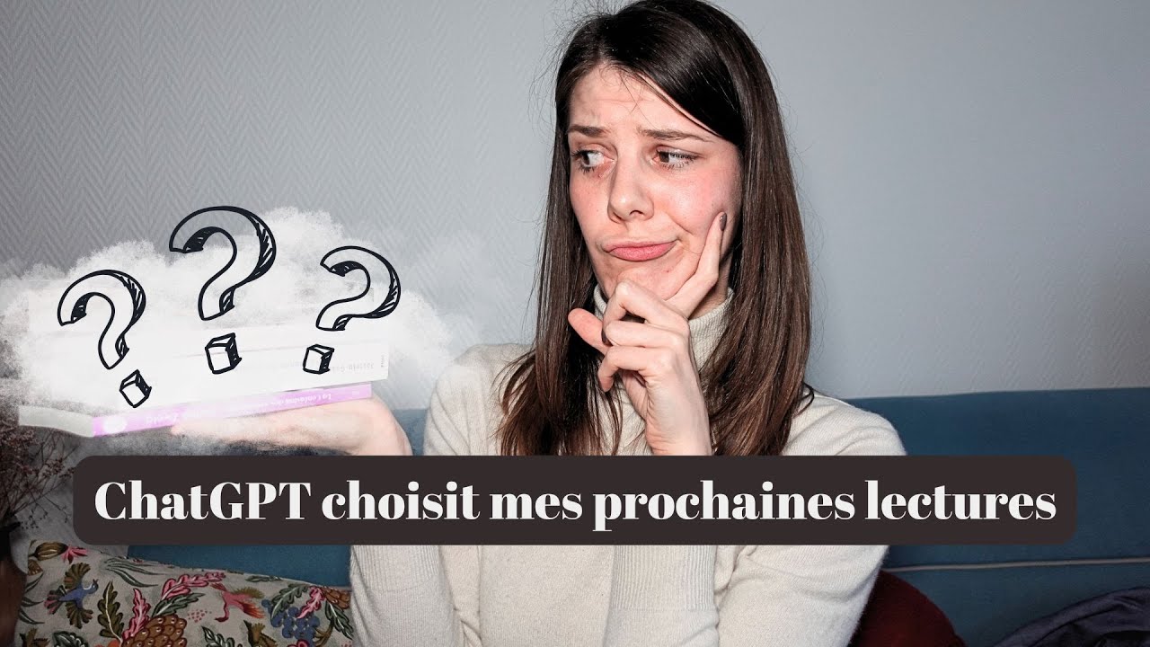 📚 ChatGPT choisit mes prochaines lectures (m'ouais...)