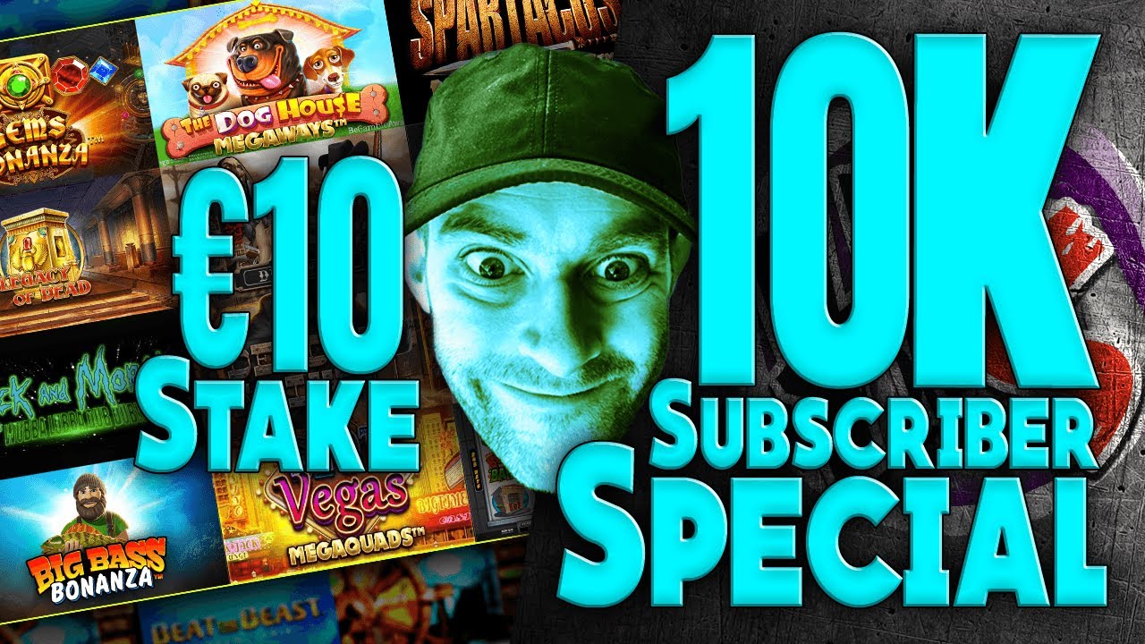 10 Bonuses on &euro;10: Hideous Slots 10k Subscriber Special!