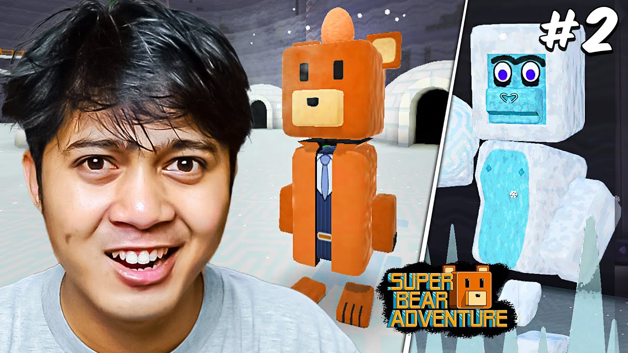 SUPER BEAR MELAWAN YETI DI LEMBAH SALJU! (SUPER BEAR ADVENTURE) #PART2