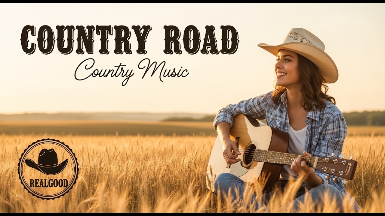 Relaxing Country Music for Study, Work & Deep Focus | Country Road Acoustic