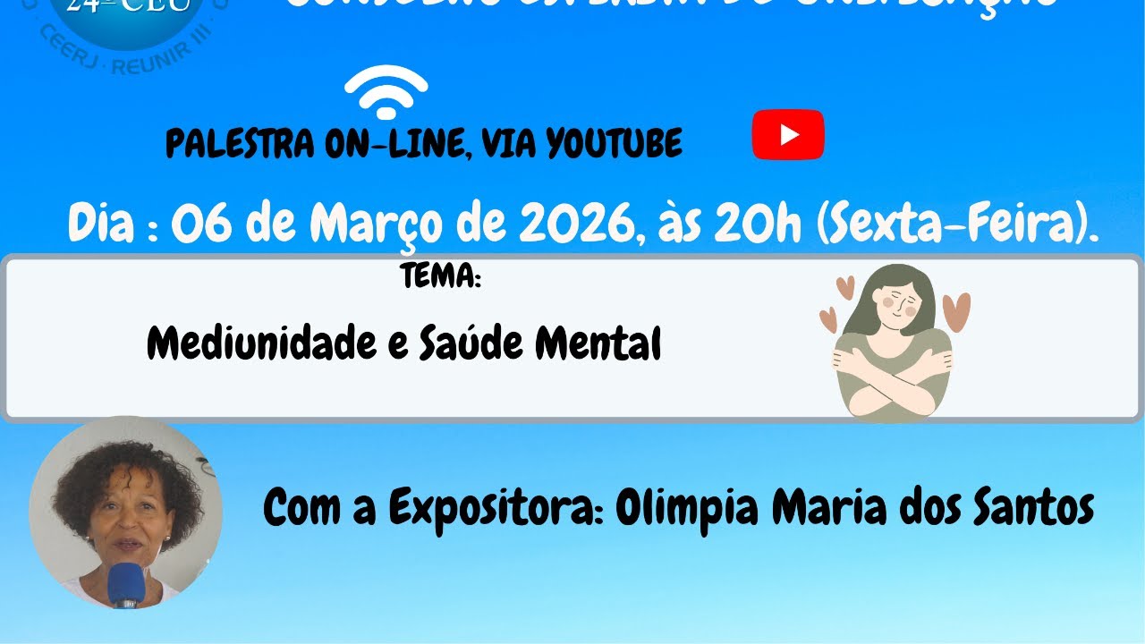 PALESTRA DO 24ºCEU COM A EXPORITORA: OLIMPIA MARIA DOS SANTOS