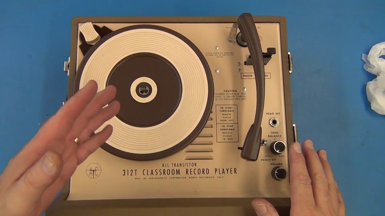 Audiotronics Classroom Record Player