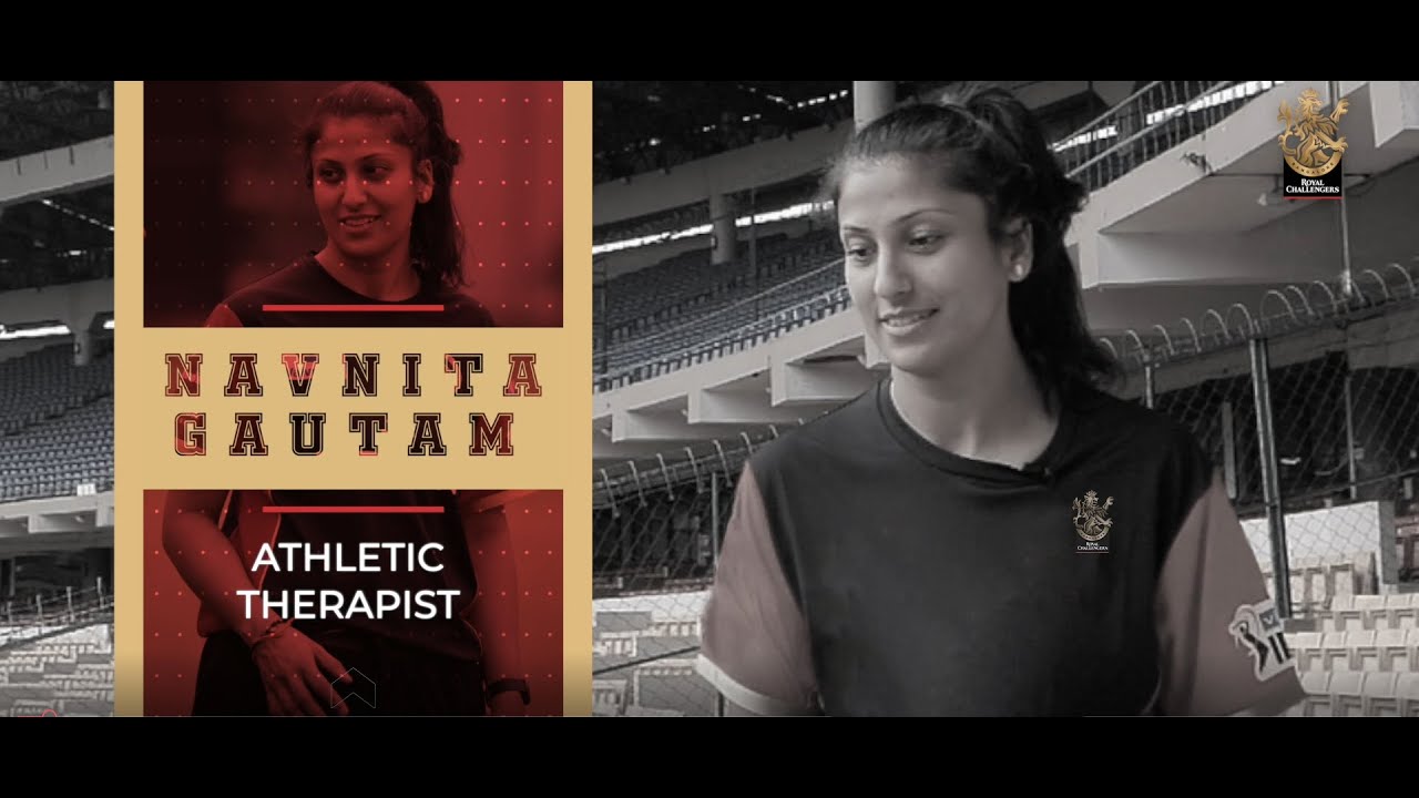 Meet Navnita Gautam | Our very own Athletic Therapist - Royal Challengers Bangalore