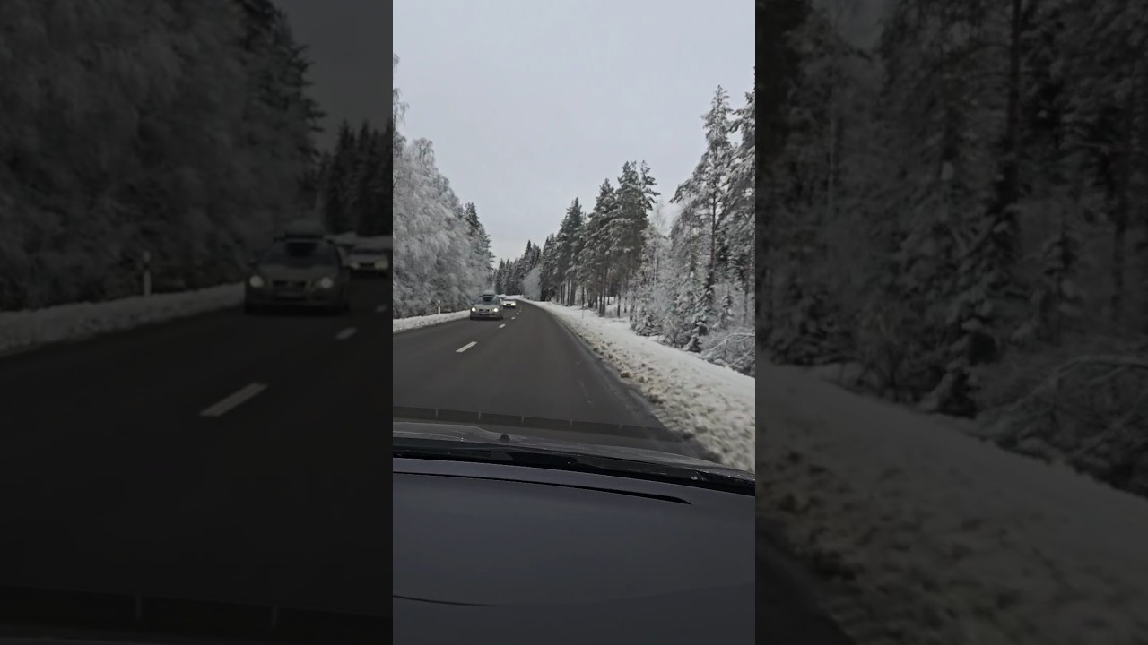 Crossing Vansbro Sweden | #explore #nature #snow #viralshort #pakistan #india #adventure #travel