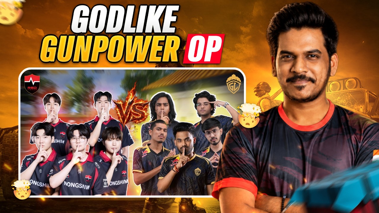 GodLike ( DSG ) Showing Unreal Gunpower Against NS RedForce in WOW Mode 4v4 🔥