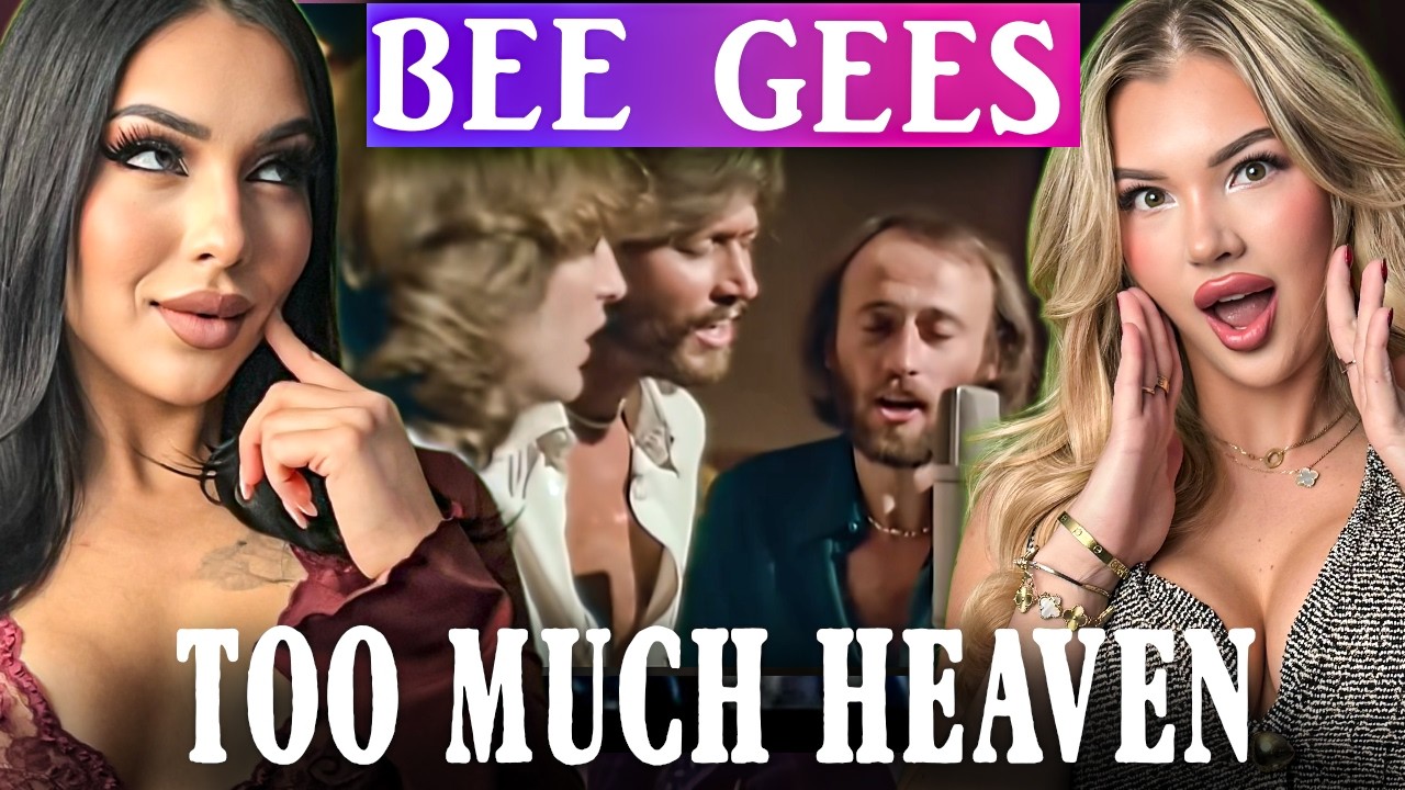 BEAUTIFUL First Reaction to Bee Gees - Too Much Heaven..FOREIGN GIRLS REACT!