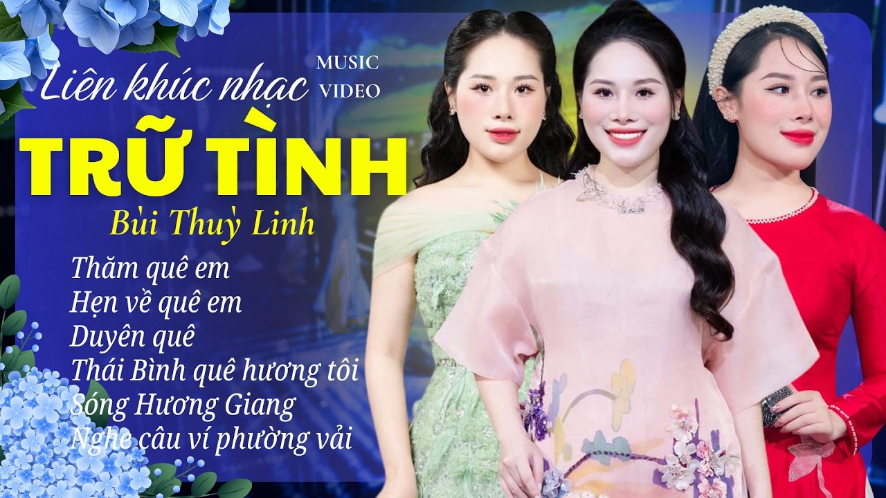 LK Nhạc Trữ Tình Quê Hương Bolero Bùi Thuỳ Linh - TUYỆT PHẨM Thái Bình Quê hương tôi, Thăm Quê Em