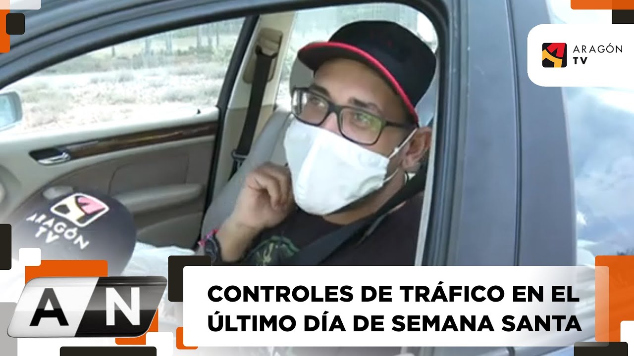 CONTROLES DE TRÁFICO FLUIDO EL ÚLTIMO DÍA DE SEMANA SANTA