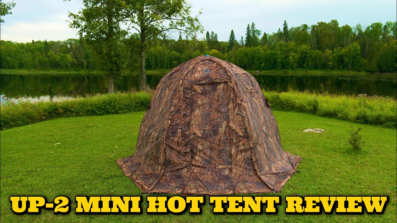 RBM Outdoors UP-2 MINI Hot Tent | Полная распаковка, установка и полное руководство