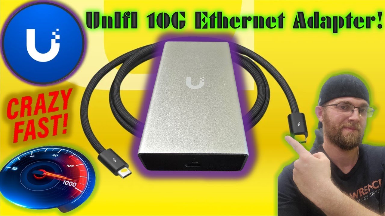 $200 for THIS! UniFi 10G Ethernet Adapter Unboxing & Speed Test!