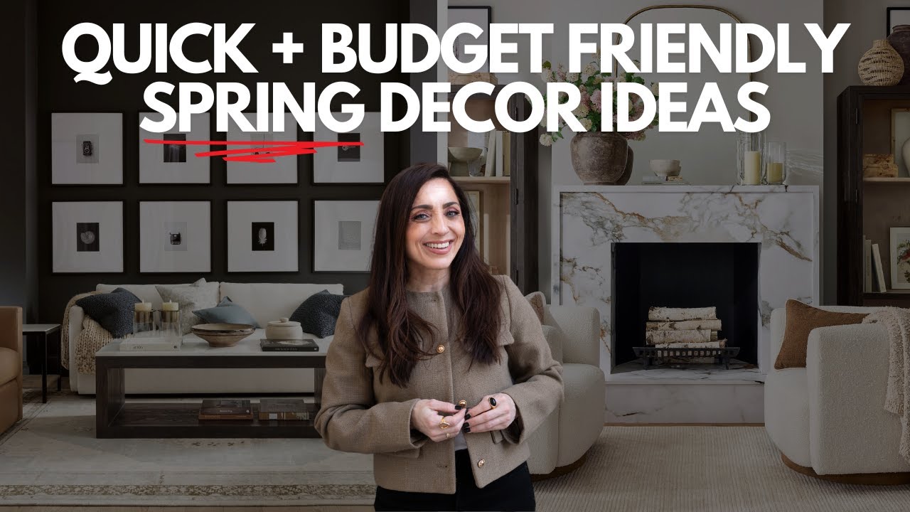 8 Easy & Budget Friendly Spring Decor Ideas! Spring Decorating has begun!