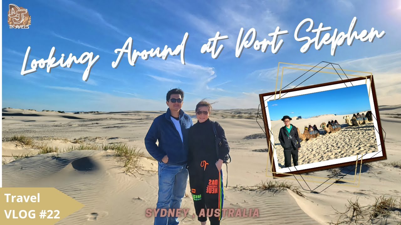 Looking around at Port Stephen - Sydney, Australia | TRAVEL VLOG #22