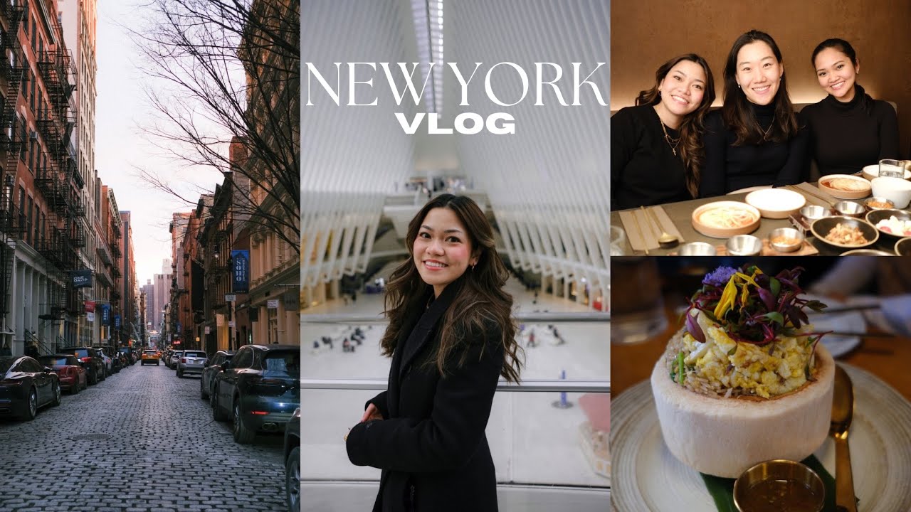 NYC vlog: meeting friends, eating, and shopping!! ୧ ‧₊˚🗽⋅ ☆