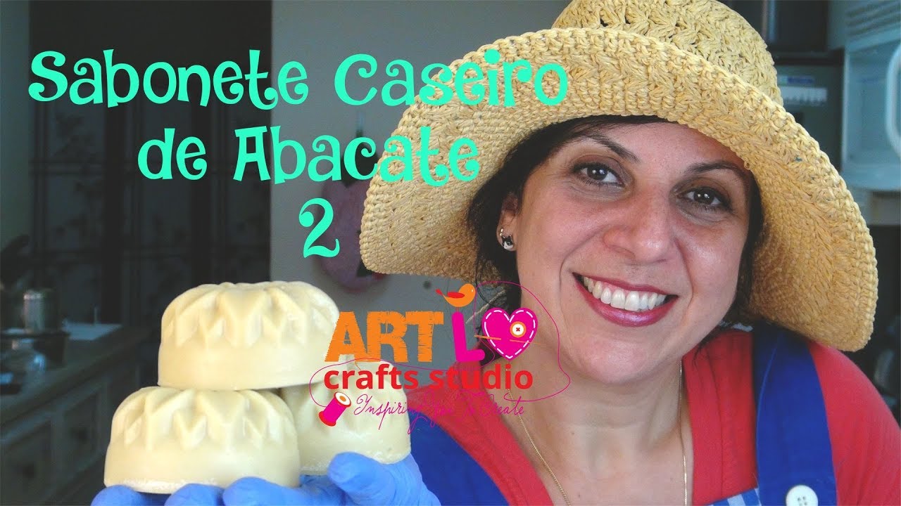 🔴 RECEITA DE SABONETE  CASEIRO DE ABACATE  COM ÓLEO DE CÂNHAMO (anti-oxidante)- E 111