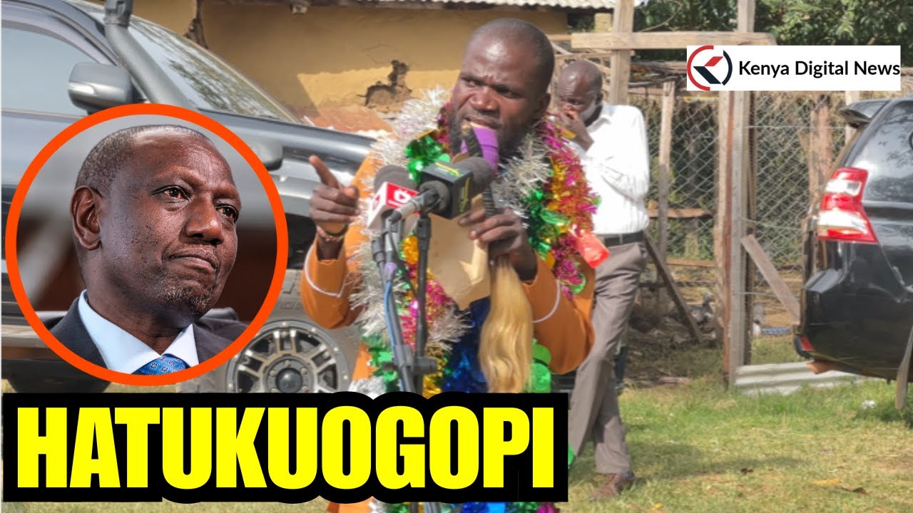 Fearless Nuru Okanga on fire after Ruto's warning! 'Hakuna mtu anakuogopa, lazima uwe one-term!'