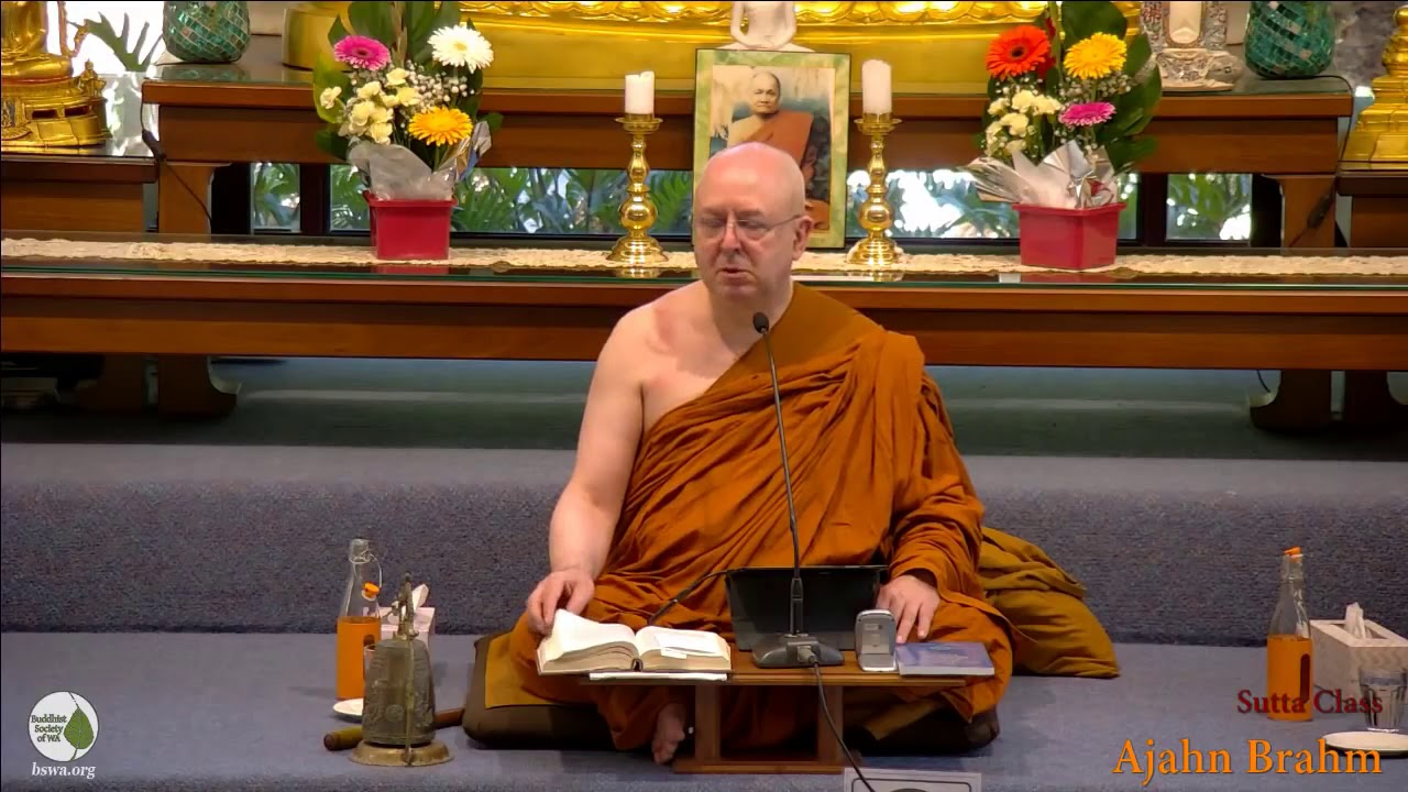 MN111 Anupada Sutta   Step by Step   Ajahn Brahm   13 January 2019 HD