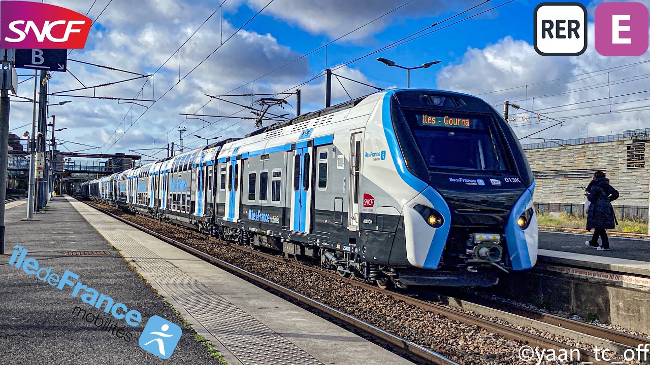 LA MISE EN SERVICE DU RER NG ( Z58000) SUR LA LIGNE E DU RER.