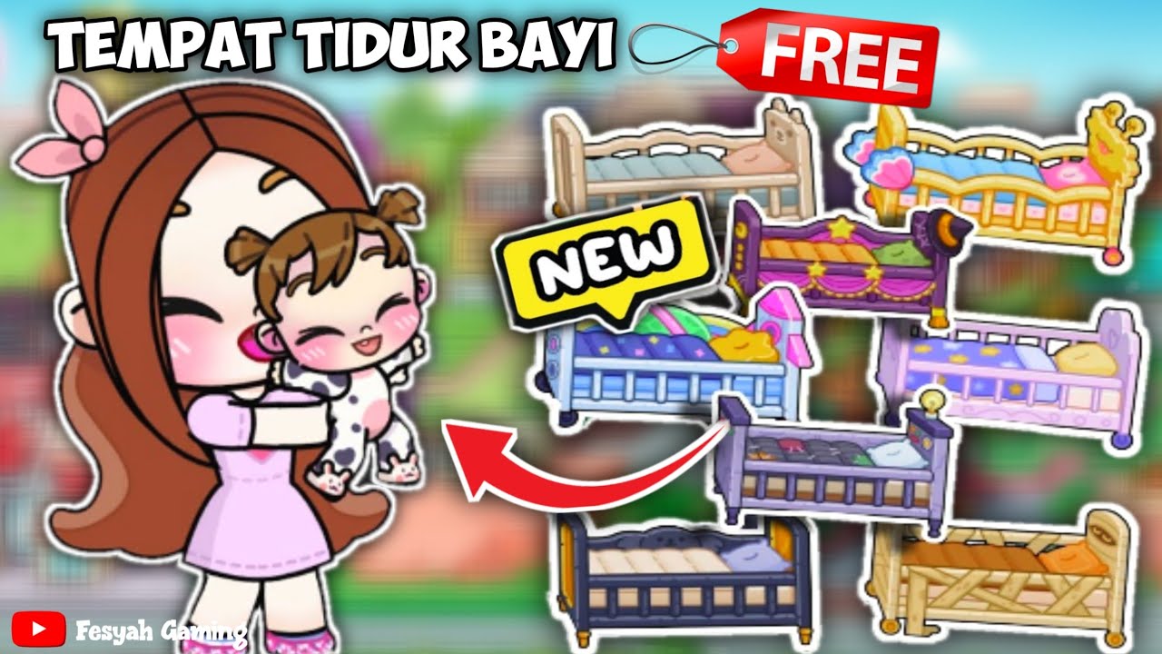 WAH‼️CARA MENDAPATKAN BANYAK TEMPAT TIDUR BAYI DI#avatarworld #new #pazu @FESYAH GAMING
