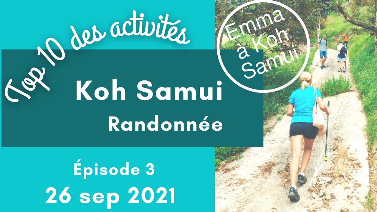 Hiking on Koh Samui to the top - Episode 3 - Top 10 activities - Pra Buddha Dipankara