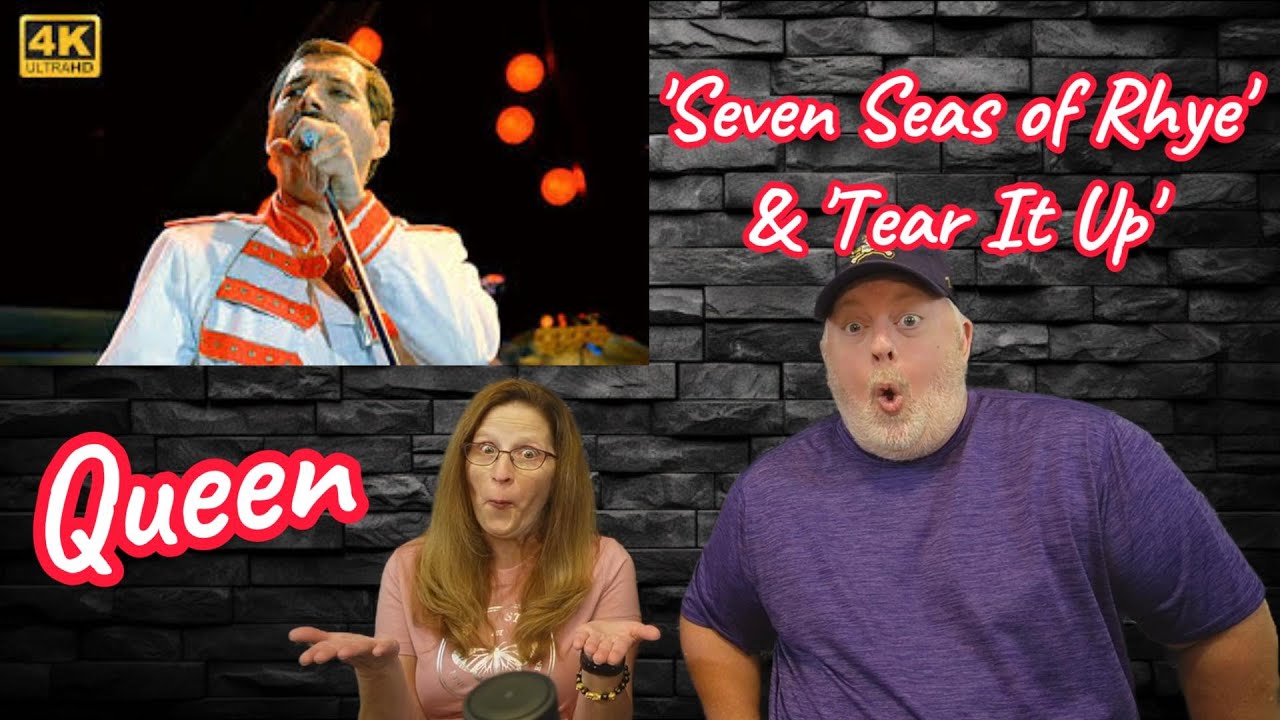 Reaction to Queen 'Seven Seas of Rhye' & 'Tear It Up' Live
