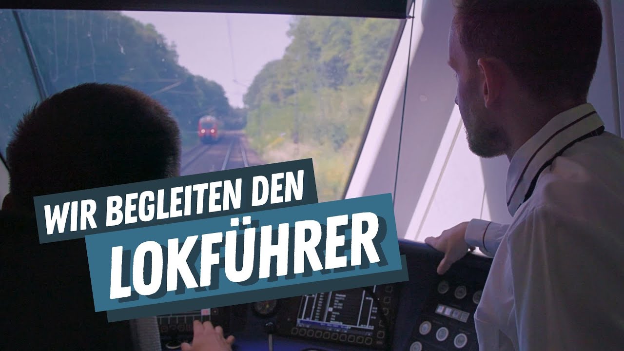 Traumjob Lokführer?🚆Wir begleiten Triebfahrzeugführer aus Leidenschaft bei DB Regio