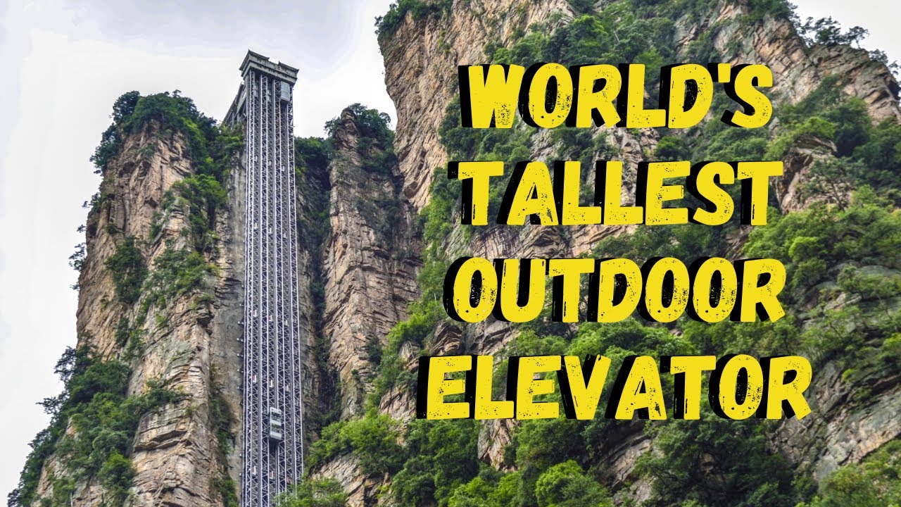 China VLOG: Bailong Elevator Zhangjiajie - World's Tallest Outdoor Lift